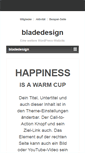 Mobile Screenshot of bladedesign.ch