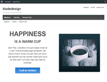 Tablet Screenshot of bladedesign.ch